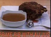 Prime Rib Roast With Au Jus